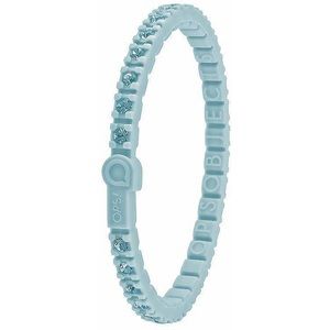 OPS! OBJECTS tennis bracelet in turquoise and Swarovski crystals (new)